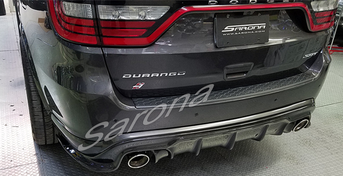 Custom Dodge Durango  SUV/SAV/Crossover Rear Lip/Diffuser (2017 - 2024) - $790.00 (Part #DG-012-RA)